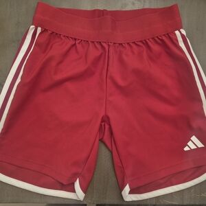 Adidas Red Sports Shorts